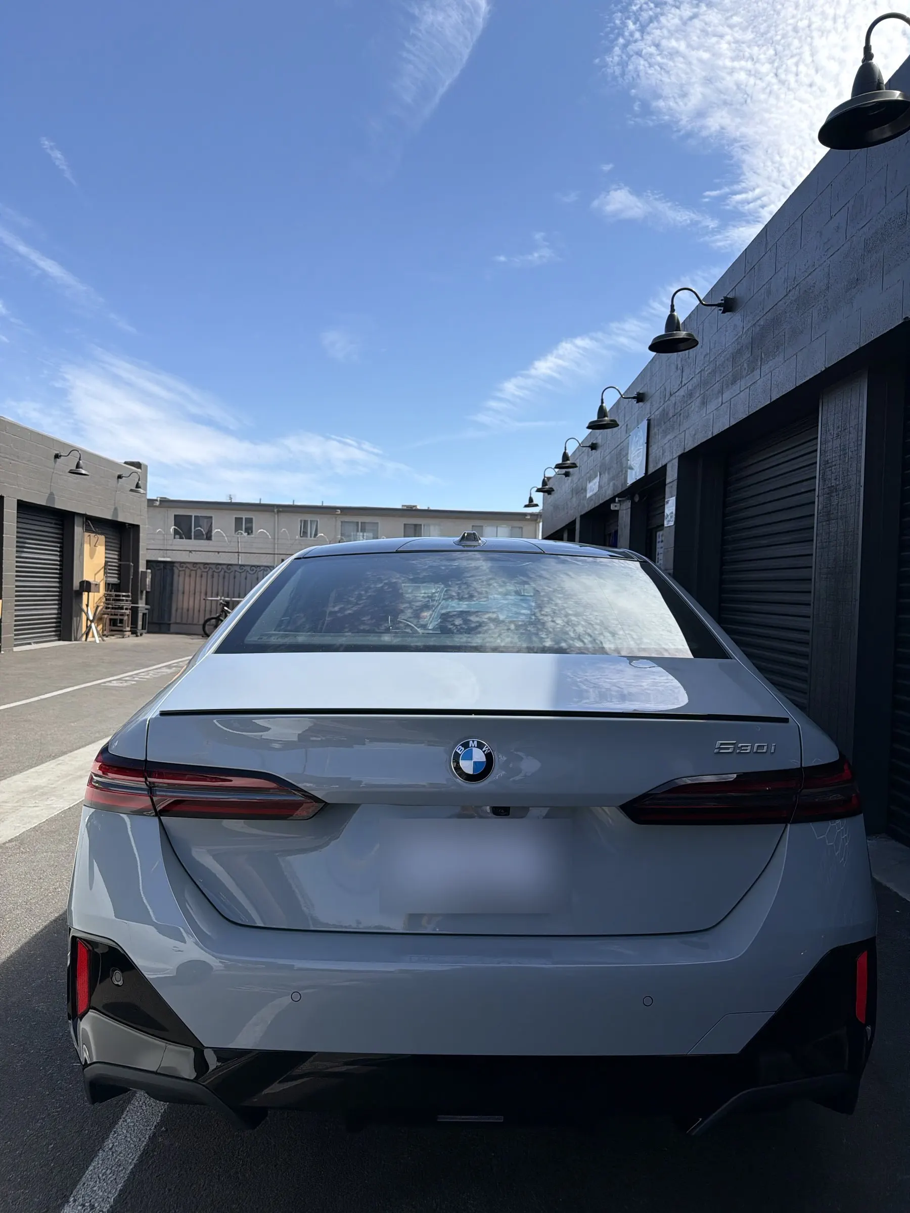 BMW 530i, rear view, delivered by AutoBahn Sales & Leasing