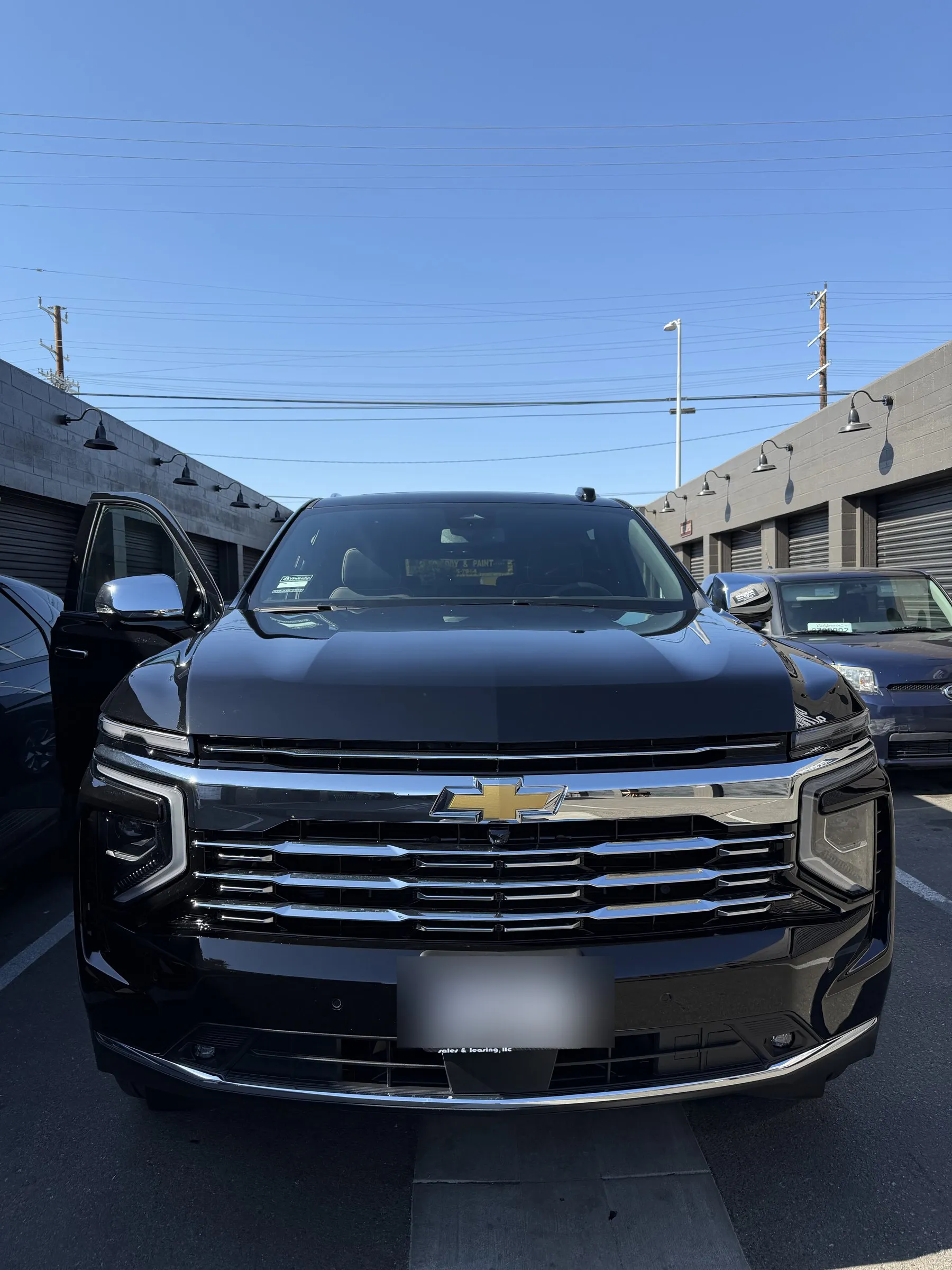 Chevrolet Suburban, front view, delivered by AutoBahn Sales & Leasing