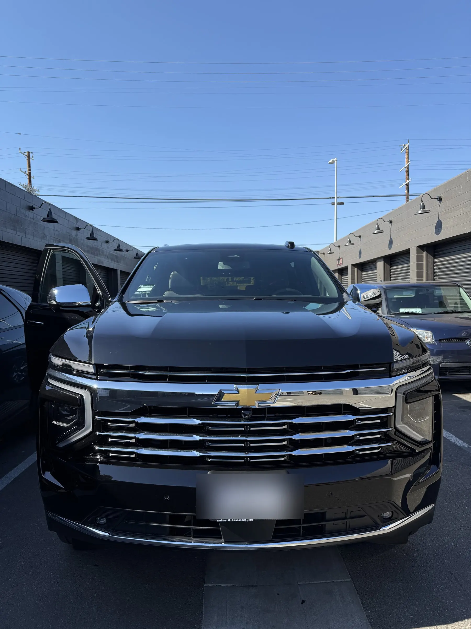 Chevrolet Suburban, front view, delivered by AutoBahn Sales & Leasing