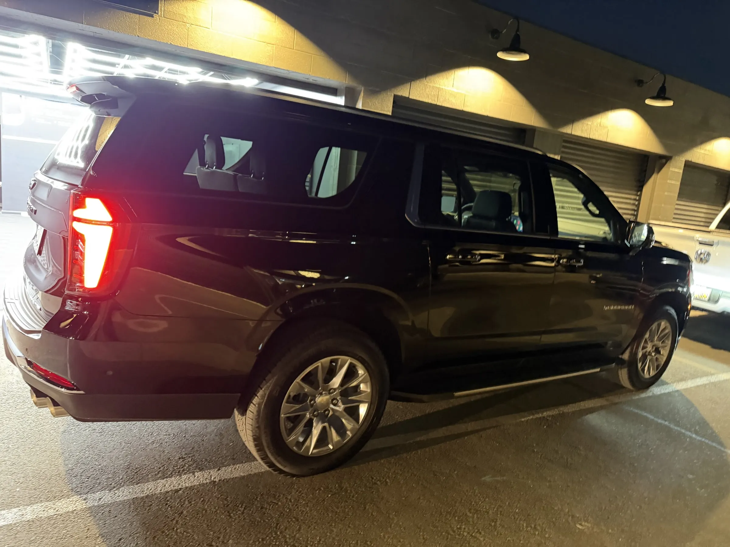 Chevrolet Suburban, side view, delivered by AutoBahn Sales & Leasing